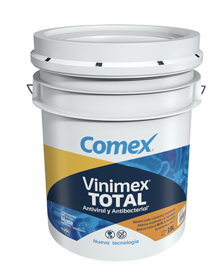 Vinimex® Total Antiviral y Antibacterial 19 Litros - Materiales Cred