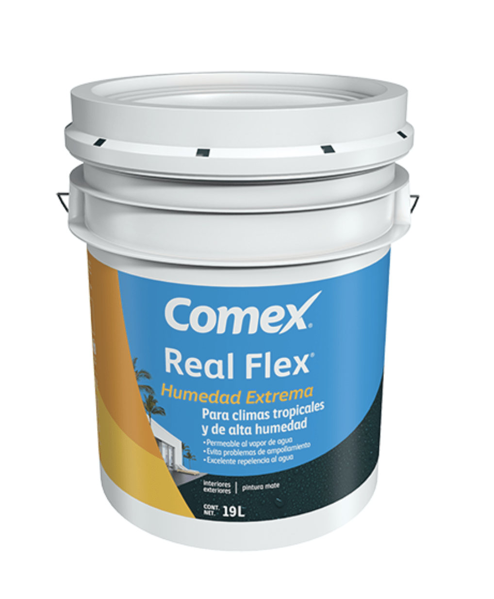 Real Flex® Humedad Extrema 19 Litros - Materiales Cred