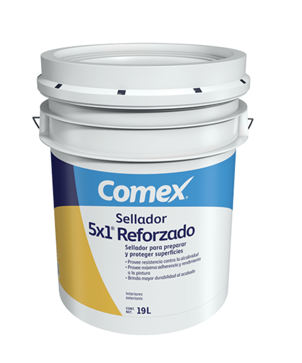 Sellador 5X1® Reforzado 19 Litros - Materiales Cred