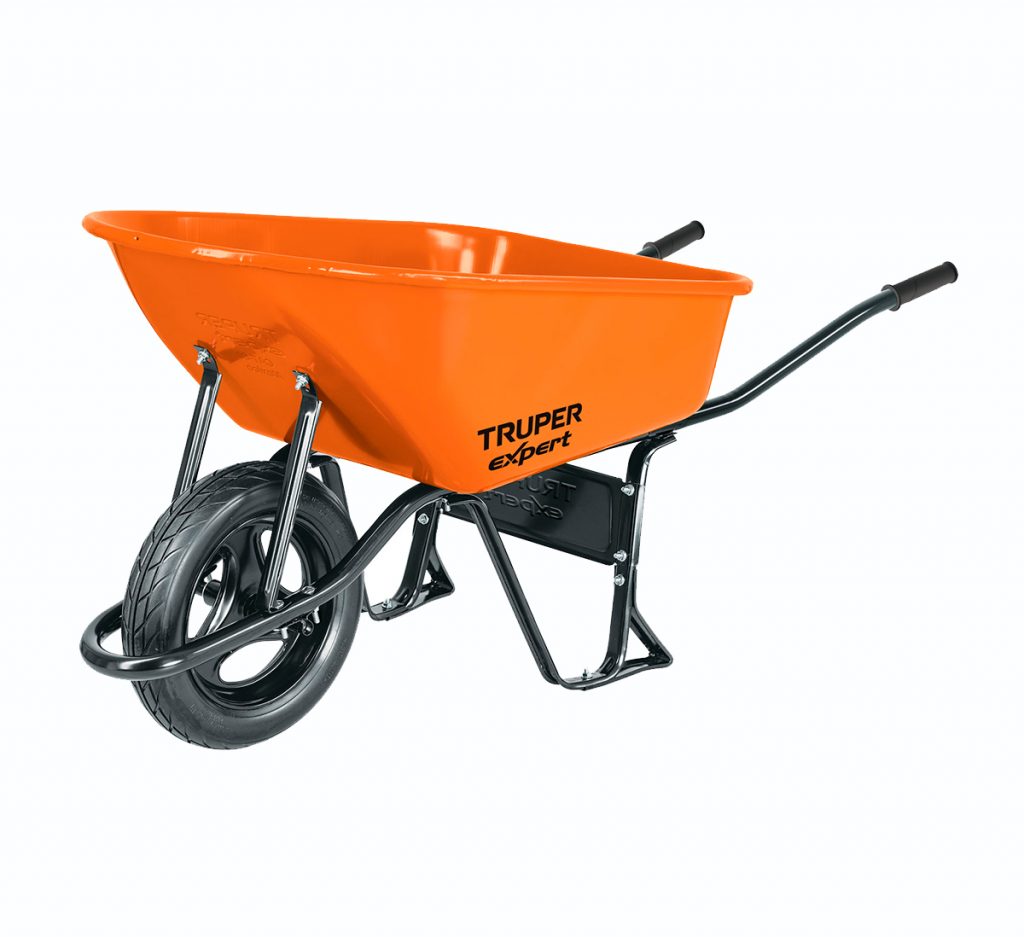 Carretilla 6ft3 Imponchable, bastidor tubular, Truper Expert