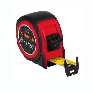 Flexómetro Truper compacto contra impactos 8m