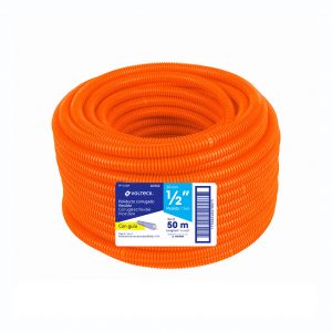 50 Metros de poliducto 1/2" corrugado flex. C/guía