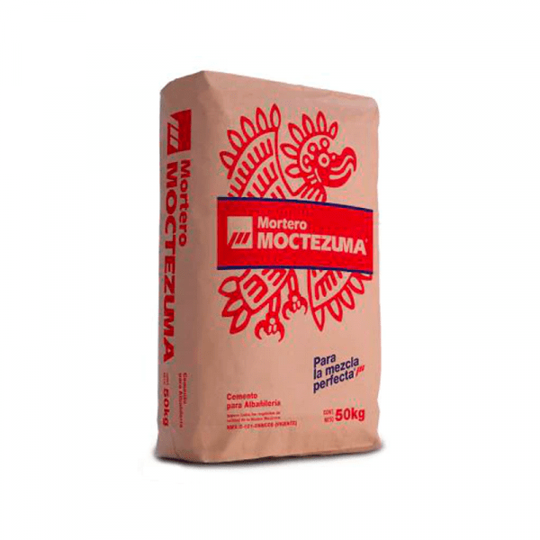Cemento Mortero Gris Moctezuma, 50 KG