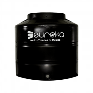 Tinaco EUREKA/MEXALIT  Bicapa Color Negro 1,100LT C/ACC