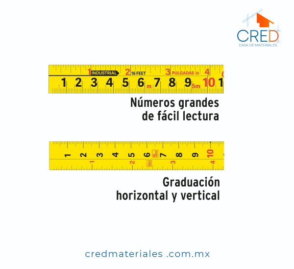 Flexómetro 5m, Guantes De Carnaza Y Nivelador 10, Truper Kit - Imagen 5