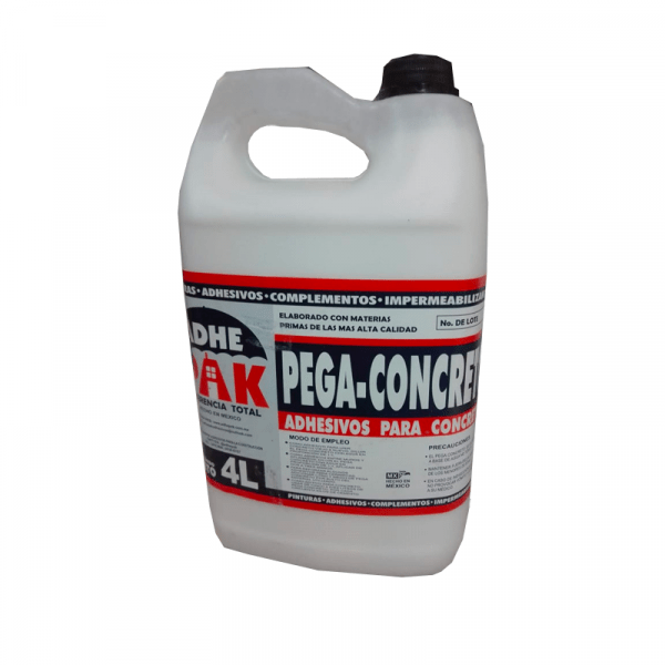 Pega Concreto Adhe Pak Galón de 4LT