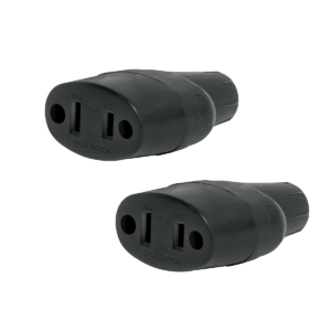 2 contactos de pvc marca Volteck