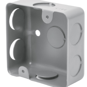 Caja cuadrada chica 3" x 3" económica marca Volteck