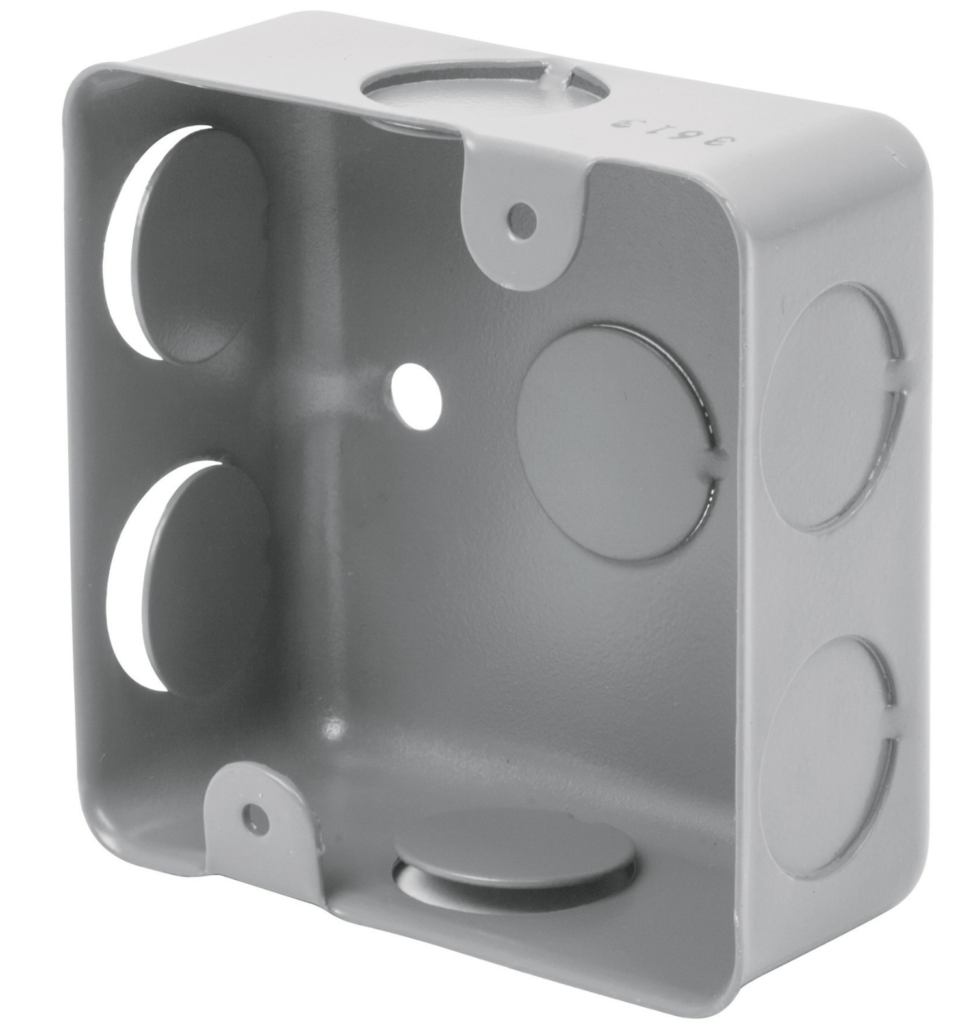 Caja cuadrada chica 3″ x 3″ económica marca Volteck