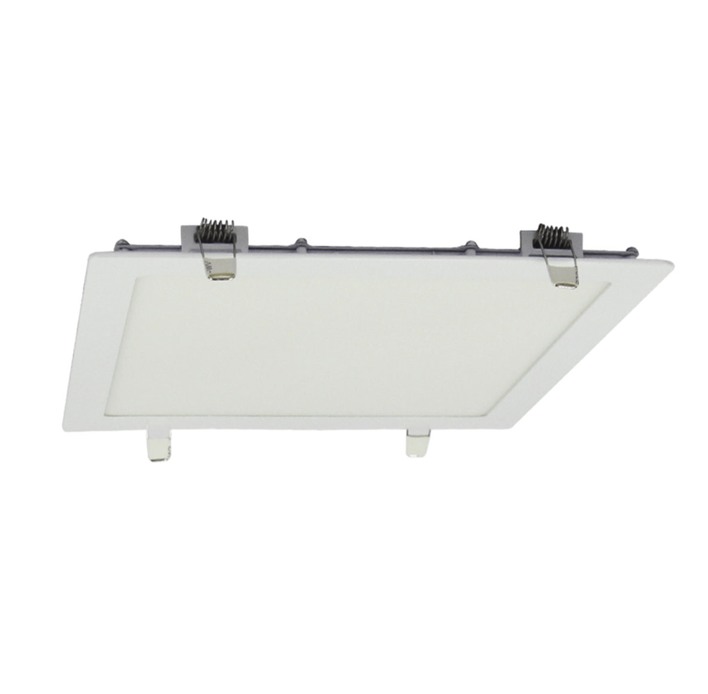 Lampara LED empotrable cuadrada Ultradelgada