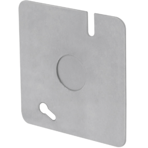 Tapa de 3" x 3" para caja cuadrada económica marca Volteck
