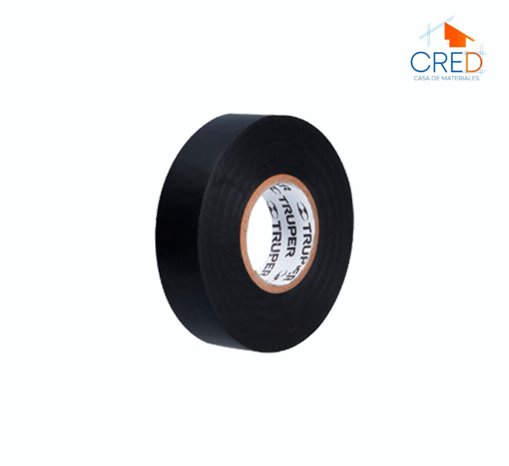 CINTA DE AISLAR DE 18 M X 19 MM. NEGRA – TRUPER