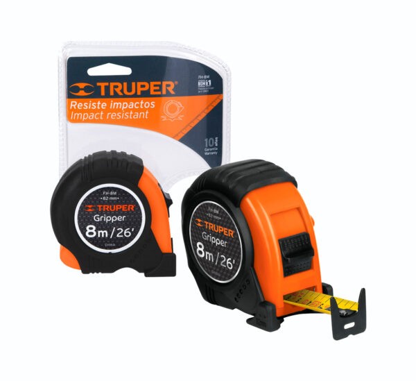 Flexómetro gripper contra impactos, Truper - Imagen 4