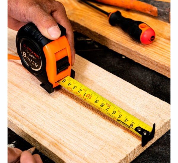 Flexómetro gripper contra impactos, Truper - Imagen 6