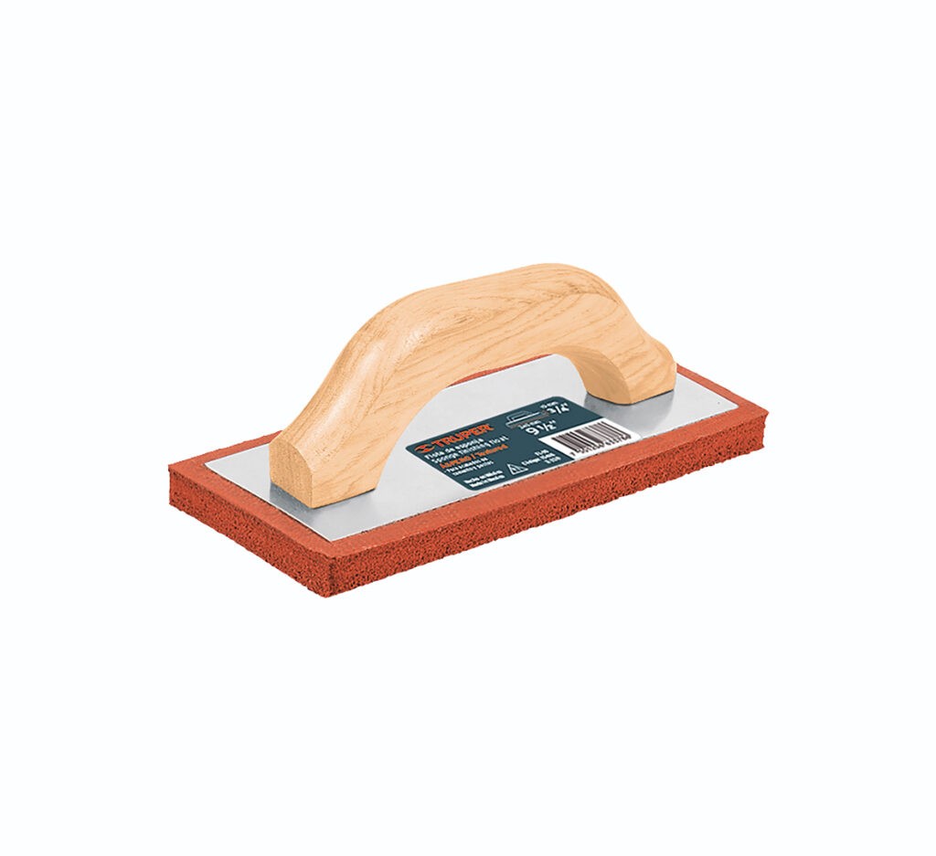 Flota de esponja 9-1/2″ espesor 3/4″, acabado áspero, Truper