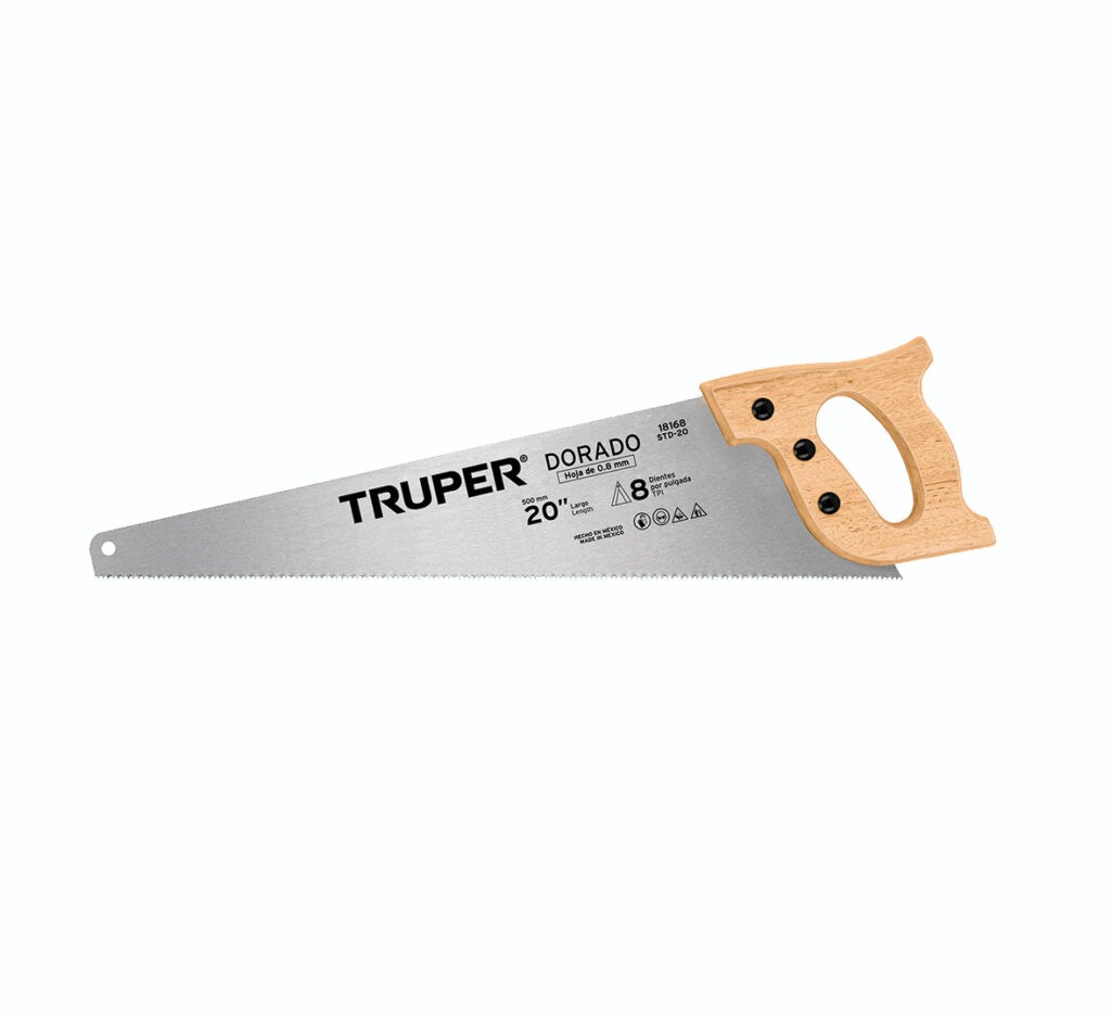 Serrucho 20  Dorado, 8 Dpp, Truper