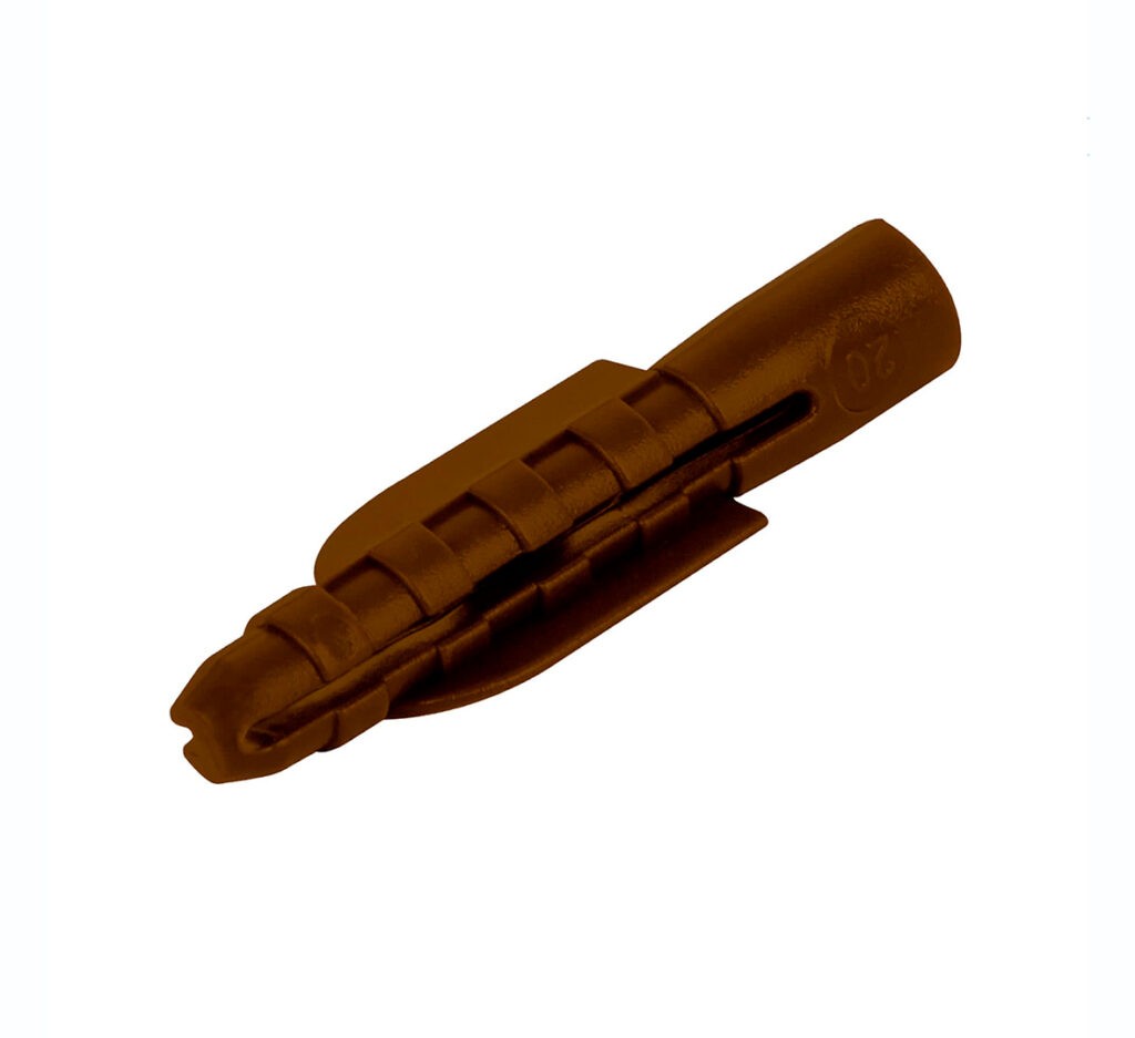 Bolsa con 50 taquetes de plástico 5/16″, Fiero