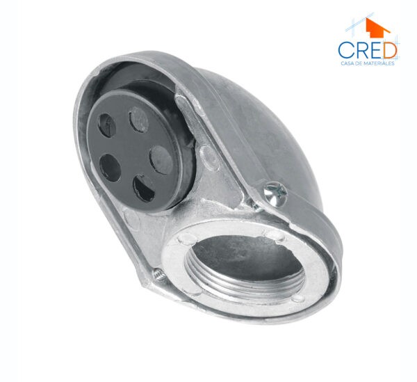 Mufa roscada 1-1/4" para tubo, Volteck