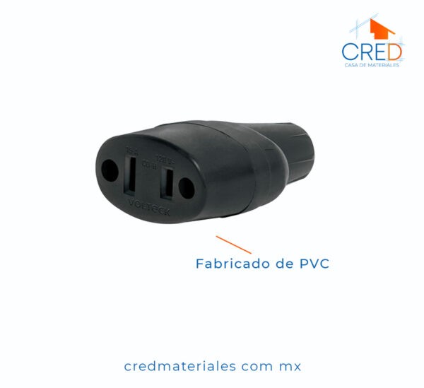 2 Contactos De Pvc, Volteck, 5 Packs - Imagen 3