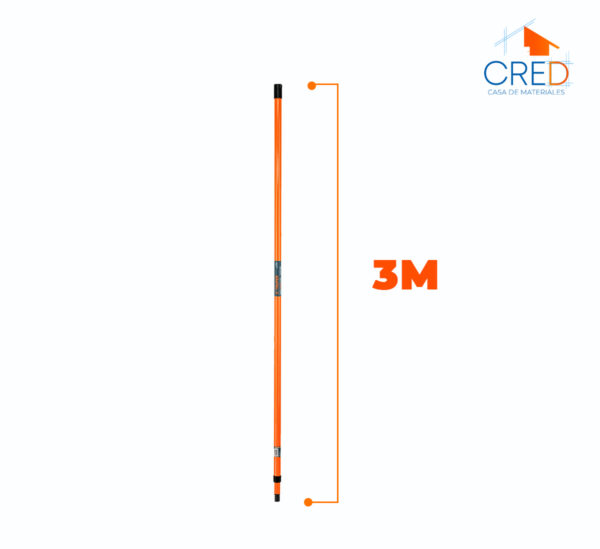 Extensión  Para Rodillo De Acero, 3 M, Truper - Imagen 3