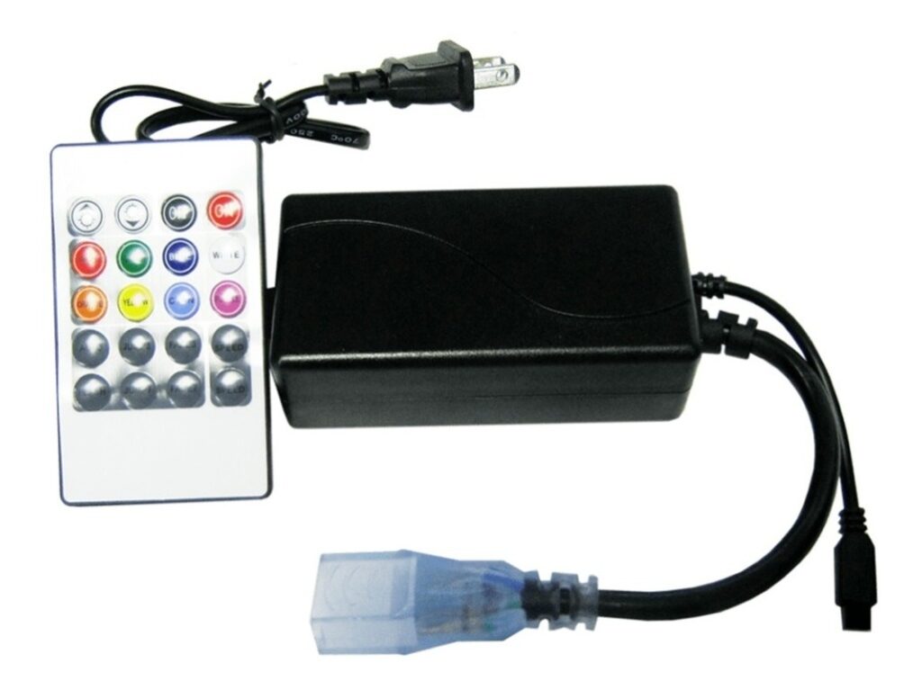 Adaptador De Manguera Con Control Remoto Rgb