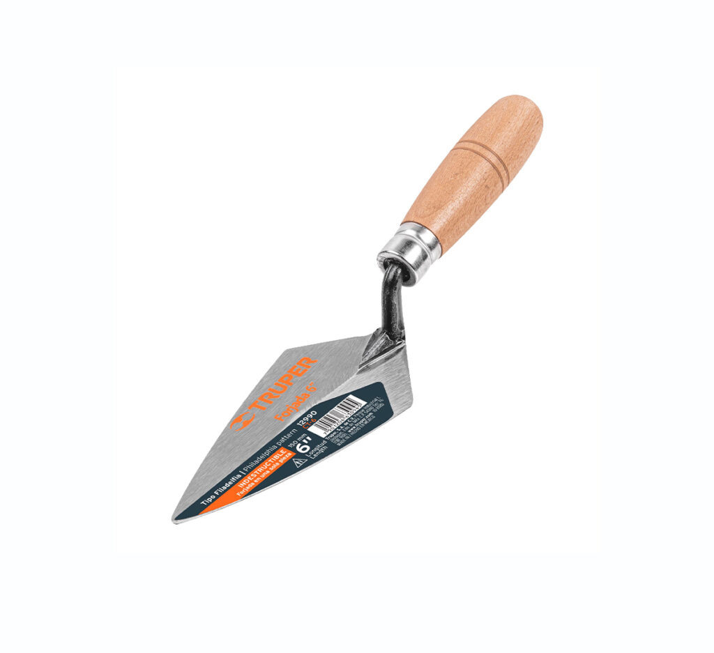 Cuchara para albañil 6″ forjada tipo Filadelfia, Truper