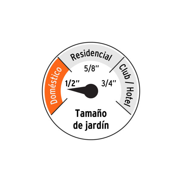 Manguera para Jardin Reforzada Conexiones Plásticas 10 Mts Truper - Imagen 3