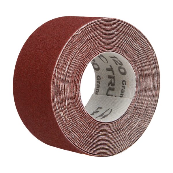 Lija para plomero grano 120 ancho 1-1/2" Rollo 5m - Imagen 2