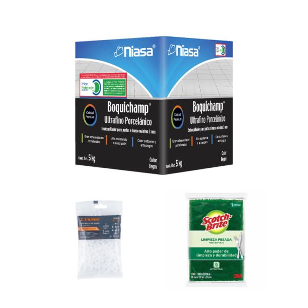 Kit de emboquillado, Separadores y Fibra scotch
