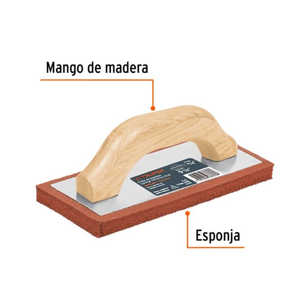 Cuchara, Llana, Flota De Esponja Y Volteador, Kit Albañil - Imagen 5